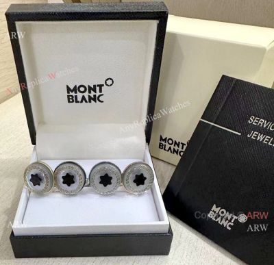 Replica Mont blanc Cufflinks Floating Star